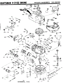 Replacement Parts parts for Craftsman Lawn & Garden Engine 143334102 from AppliancePartsPros.com