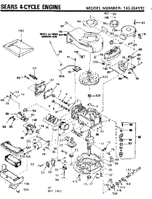 Replacement Parts parts for Craftsman Lawn & Garden Engine 143334112 from AppliancePartsPros.com