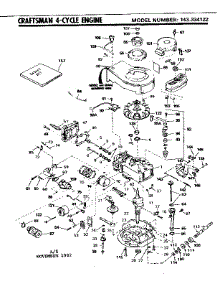 Replacement Parts parts for Craftsman Lawn & Garden Engine 143334122 from AppliancePartsPros.com