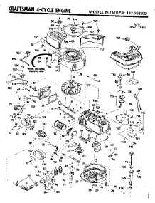 Replacement Parts parts for Craftsman Lawn & Garden Engine 143334322 from AppliancePartsPros.com
