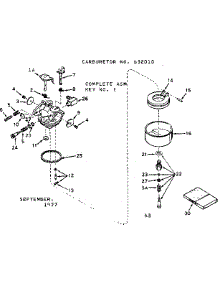 Replacement Parts parts for Craftsman Lawn & Garden Engine 143335062 from AppliancePartsPros.com