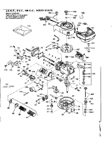 Replacement Parts parts for Craftsman Lawn & Garden Engine 143344182 from AppliancePartsPros.com
