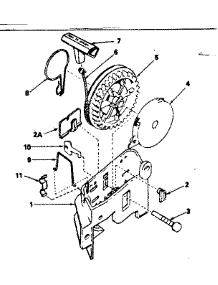 Rewind Starter parts for Craftsman Lawn & Garden Engine 143344322 from AppliancePartsPros.com