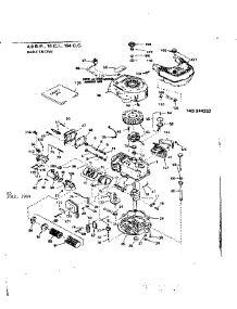 Replacement Parts parts for Craftsman Lawn & Garden Engine 143344332 from AppliancePartsPros.com