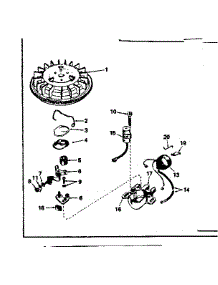 Magneto parts for Craftsman Lawn & Garden Engine 143344352 from AppliancePartsPros.com