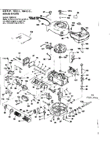 Replacement Parts parts for Craftsman Lawn & Garden Engine 143344472 from AppliancePartsPros.com