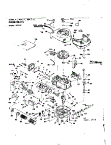 Replacement Parts parts for Craftsman Lawn & Garden Engine 143344482 from AppliancePartsPros.com