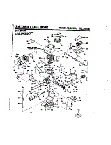 Replacement Parts parts for Craftsman Lawn & Garden Engine 143346142 from AppliancePartsPros.com