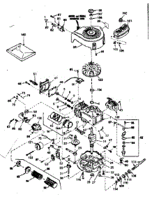 Engine parts for Craftsman Lawn & Garden Engine 143354212 from AppliancePartsPros.com