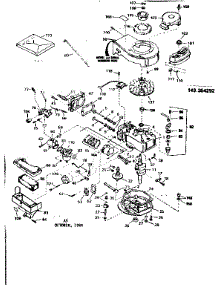 Replacement Parts parts for Craftsman Lawn & Garden Engine 143354292 from AppliancePartsPros.com