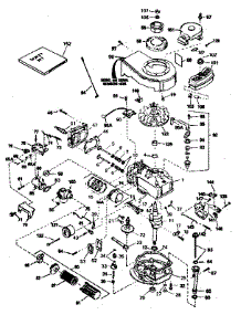 Engine parts for Craftsman Lawn & Garden Engine 143354352 from AppliancePartsPros.com