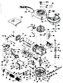 Engine parts for Craftsman Lawn & Garden Engine 143354372 from AppliancePartsPros.com