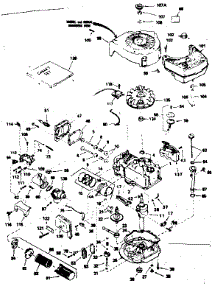 Engine parts for Craftsman Lawn & Garden Engine 143354412 from AppliancePartsPros.com