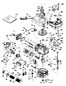 Engine parts for Craftsman Lawn & Garden Engine 143354432 from AppliancePartsPros.com