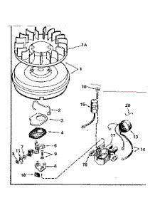 Magneto parts for Craftsman Lawn & Garden Engine 143356102 from AppliancePartsPros.com