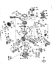 Engine parts for Craftsman Lawn & Garden Engine 143356122 from AppliancePartsPros.com