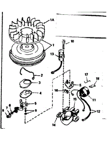 Magneto No. 610648 parts for Craftsman Lawn & Garden Engine 143356162 from AppliancePartsPros.com