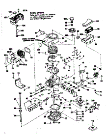 Engine parts for Craftsman Lawn & Garden Engine 143356222 from AppliancePartsPros.com