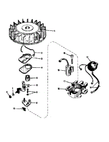 Magneto (Phelon F-3220-G) parts for Craftsman Lawn & Garden Engine 14336250 from AppliancePartsPros.com