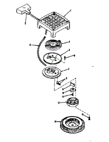 Rewind Starter No. 29415 parts for Craftsman Lawn & Garden Engine 14336250 from AppliancePartsPros.com