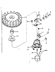 Magneto (Wico Fw-2617) parts for Craftsman Lawn & Garden Engine 14336251 from AppliancePartsPros.com