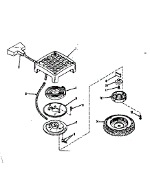 Rewind Starter parts for Craftsman Lawn & Garden Engine 14336252 from AppliancePartsPros.com