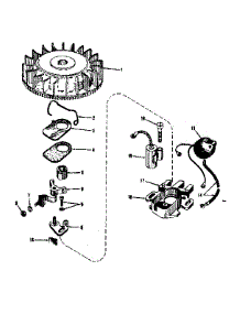 Magneto.(Phelon F-322)-G) parts for Craftsman Lawn & Garden Engine 14336253 from AppliancePartsPros.com