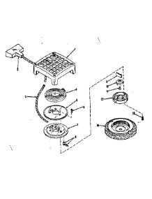 Rewind Starter parts for Craftsman Lawn & Garden Engine 14336254 from AppliancePartsPros.com