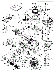Engine parts for Craftsman Lawn & Garden Engine 143364012 from AppliancePartsPros.com