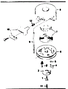Rewind Starter parts for Craftsman Lawn & Garden Engine 143364012 from AppliancePartsPros.com