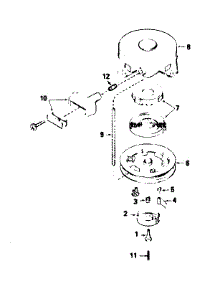 Rewind Starter parts for Craftsman Lawn & Garden Engine 143364022 from AppliancePartsPros.com