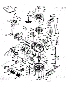 Engine parts for Craftsman Lawn & Garden Engine 143364092 from AppliancePartsPros.com