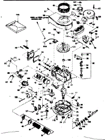 Engine parts for Craftsman Lawn & Garden Engine 143364112 from AppliancePartsPros.com