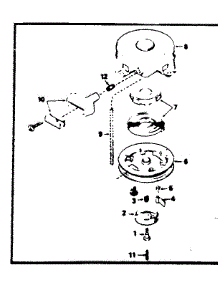 Rewind Starter No. 590420A parts for Craftsman Lawn & Garden Engine 143364112 from AppliancePartsPros.com