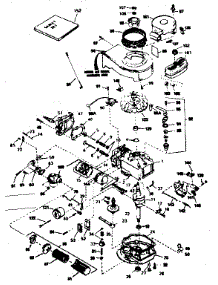 Engine parts for Craftsman Lawn & Garden Engine 143364142 from AppliancePartsPros.com
