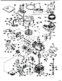 Engine parts for Craftsman Lawn & Garden Engine 143364172 from AppliancePartsPros.com