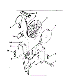 Rewind Starter parts for Craftsman Lawn & Garden Engine 143364292 from AppliancePartsPros.com