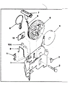 Rewind Starter No. 590531 parts for Craftsman Lawn & Garden Engine 143364302 from AppliancePartsPros.com