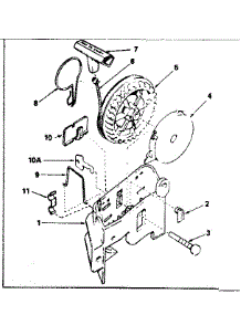 Rewind Starter No. 590531 parts for Craftsman Lawn & Garden Engine 143364312 from AppliancePartsPros.com