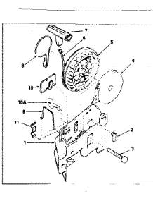 Rewind Starter No. 590531 parts for Craftsman Lawn & Garden Engine 143364372 from AppliancePartsPros.com