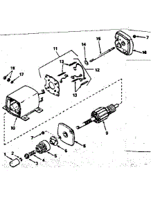 Starter Motor No. 33605 parts for Craftsman Lawn & Garden Engine 143366032 from AppliancePartsPros.com