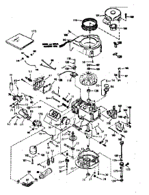 Engine parts for Craftsman Lawn & Garden Engine 143374172 from AppliancePartsPros.com