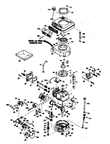 Engine parts for Craftsman Lawn & Garden Engine 143374282 from AppliancePartsPros.com