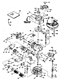Engine parts for Craftsman Lawn & Garden Engine 143374312 from AppliancePartsPros.com