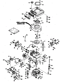 Engine parts for Craftsman Lawn & Garden Engine 143374372 from AppliancePartsPros.com