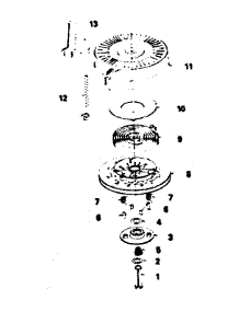 Rewind Starter 590621 parts for Craftsman Lawn & Garden Engine 143374392 from AppliancePartsPros.com
