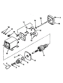 Starter Motor No. 33605 parts for Craftsman Lawn & Garden Engine 143376026 from AppliancePartsPros.com