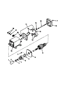 Starter Motor parts for Craftsman Lawn & Garden Engine 143376042 from AppliancePartsPros.com
