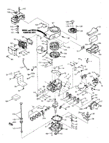 Engine parts for Craftsman Lawn & Garden Engine 143376092 from AppliancePartsPros.com