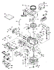 Engine parts for Craftsman Lawn & Garden Engine 143381012 from AppliancePartsPros.com